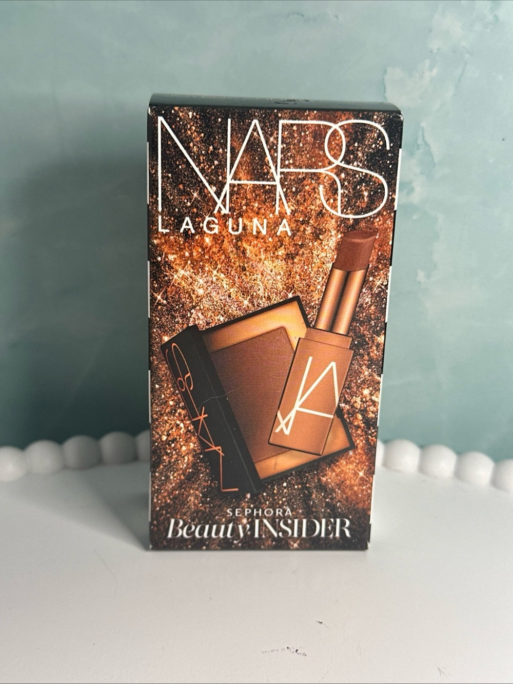 NARS LAGUNA Bronzer & Afterglow Lip Balm Sephora Gift Set. New in box